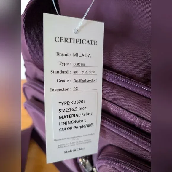 Underseat Milada Travel Bag NWT - Picture 2 of 7